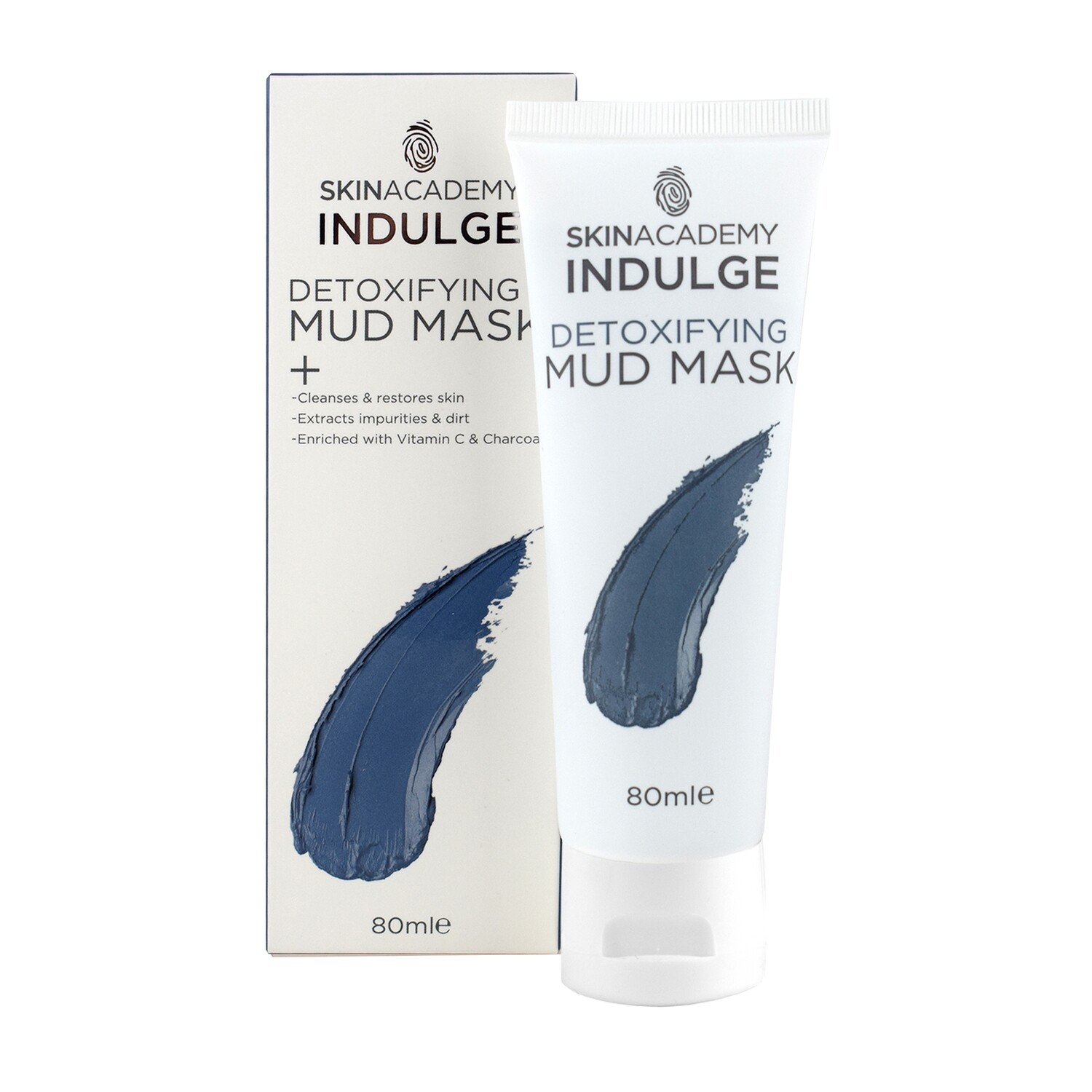 Skin Academy Indulge Mud Mask - Detoxifying, 80ml