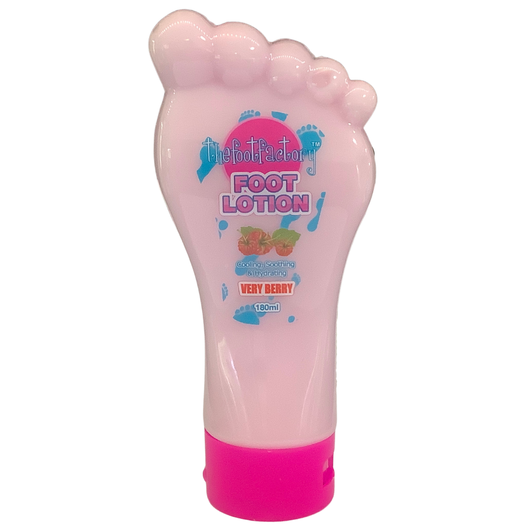 The Foot Factory Very Berry Foot Lotion, 180ml