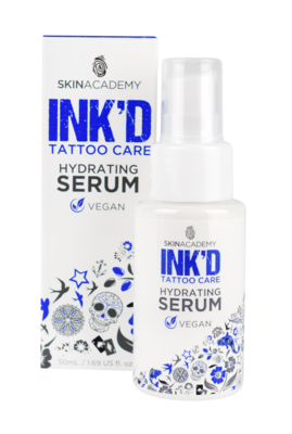 Skin Academy INK'D Tattoo Care Serum VEGAN, 50 ml