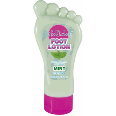 The Foot Factory Peppermint Foot Lotion, 180ml