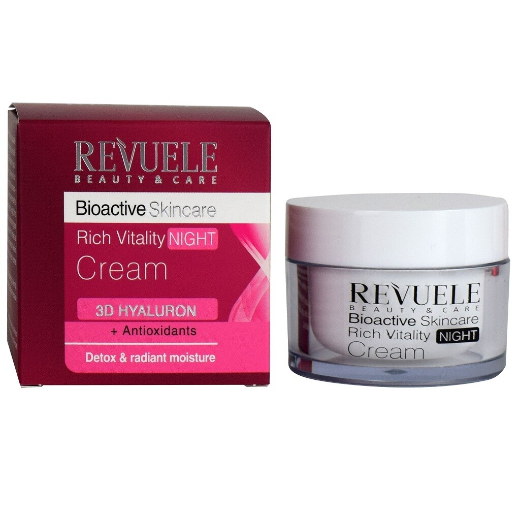 Revuele Bioactive Skincare 3D Hyaluron Night Cream, 50 ml