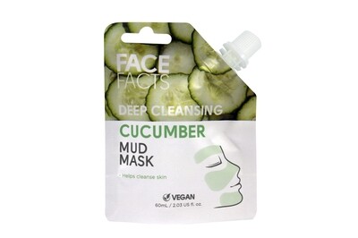 Face Facts Mud Mask - Cucumber, 60ml
