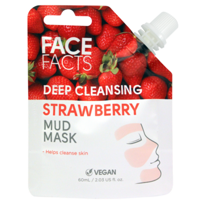 Face Facts Mud Mask - Strawberry, 60ml