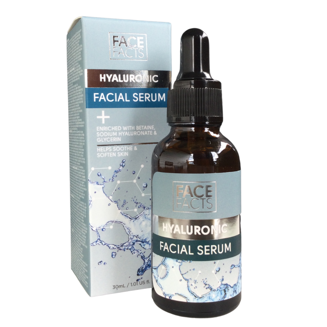Face Facts Hyaluronic Face Serum, 30 ml