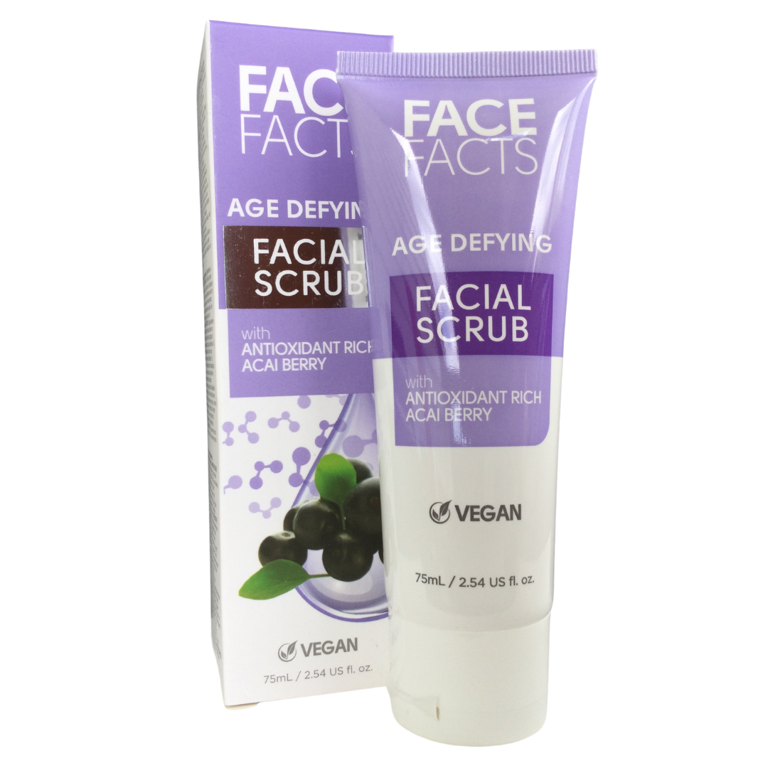 Face Facts Age Defying Facial Scrub, 75 ml