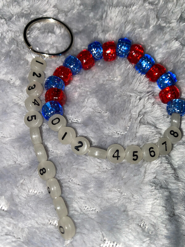 Emergency Contact Bracelet &amp; D Ring Set