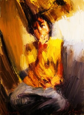My cigarette - Stampa Fine Art