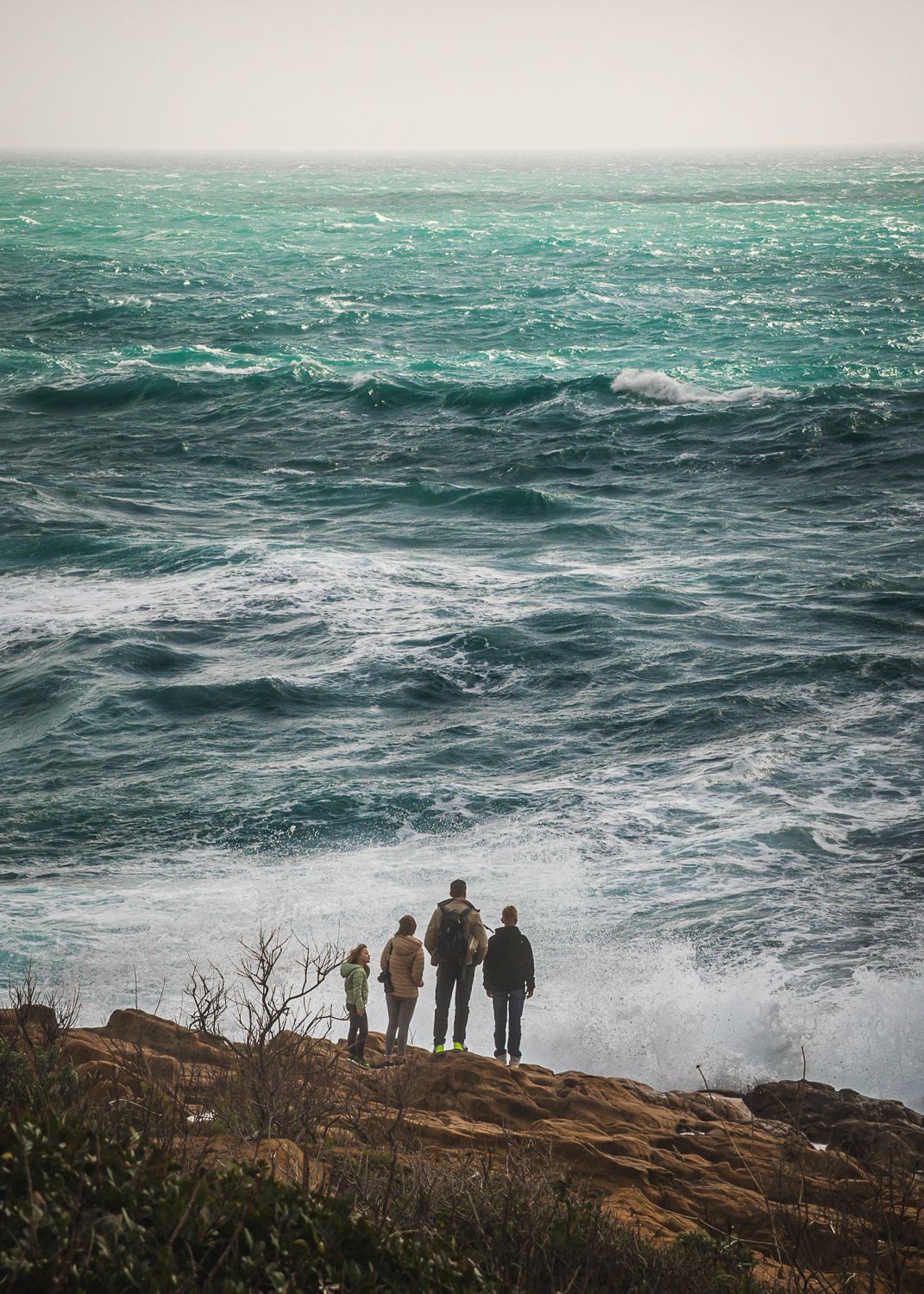 Famiglia a Calafuria