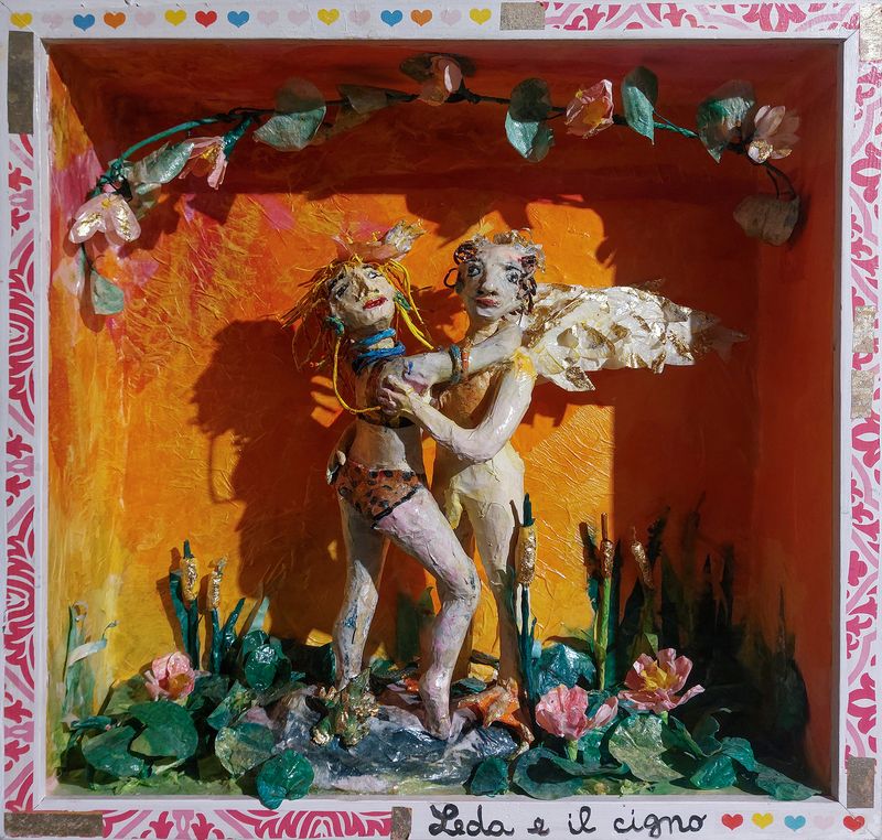 Leda e il cigno | Monica Sarsini