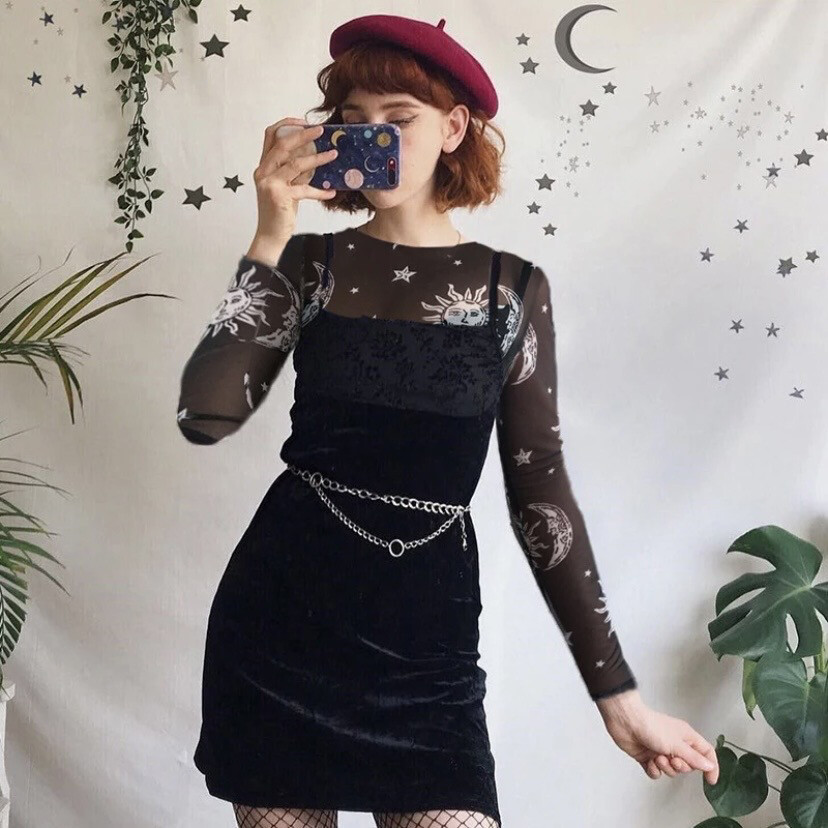 Celestial Crop Top