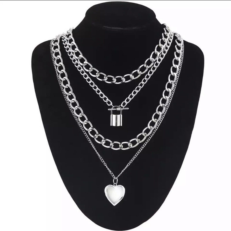 Layered Chains (Heart) 