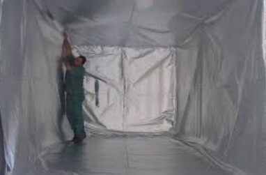 Liner isolante para container 20 pes