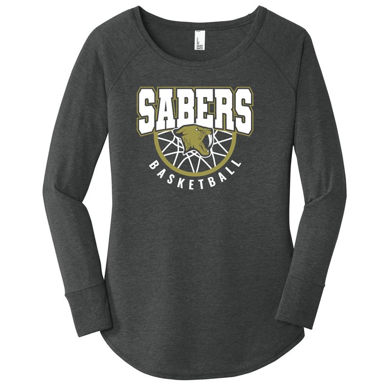 SABERS Women's Long Sleeve Tunic Tee
