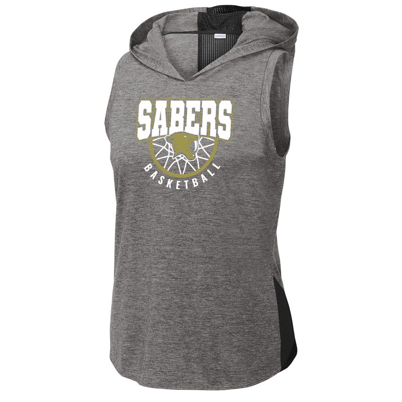 SABERS Women's Wicking Hoodie Tank