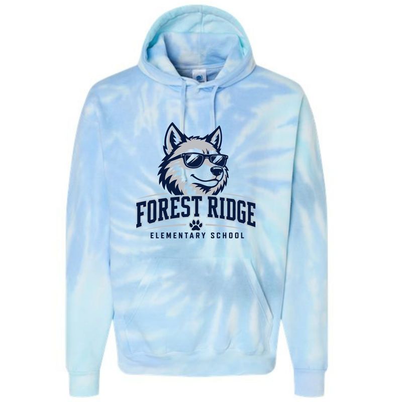 Tie Dye Hooded Sweatshirt