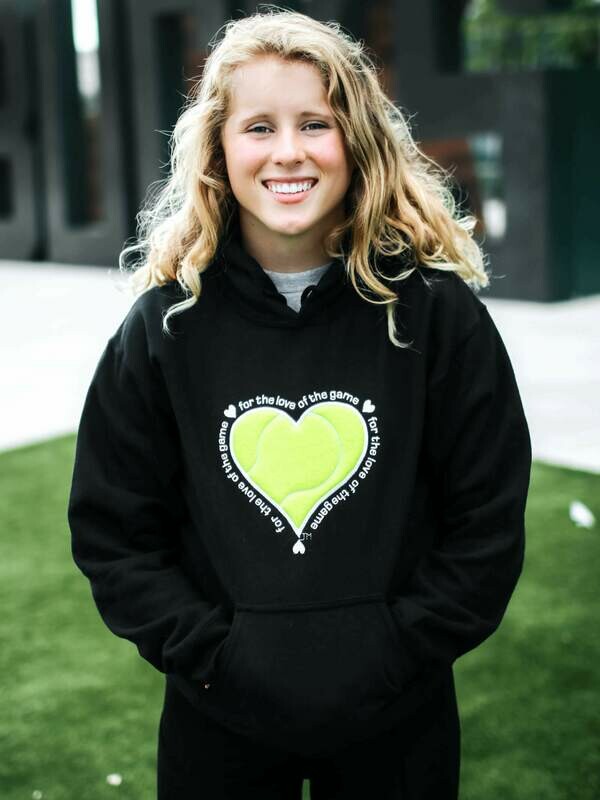 Tennis Hooded Sweatshirt