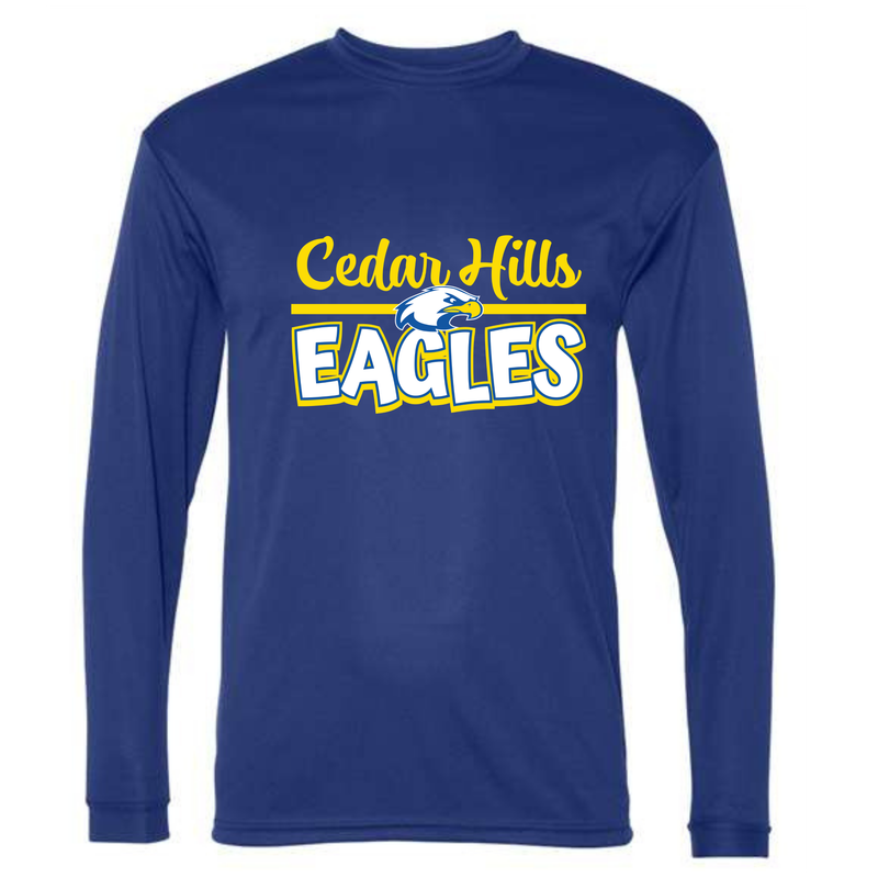 EAGLES Long Sleeve Dri-Fit Tee