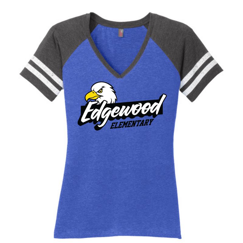 Women's District Game V-neck