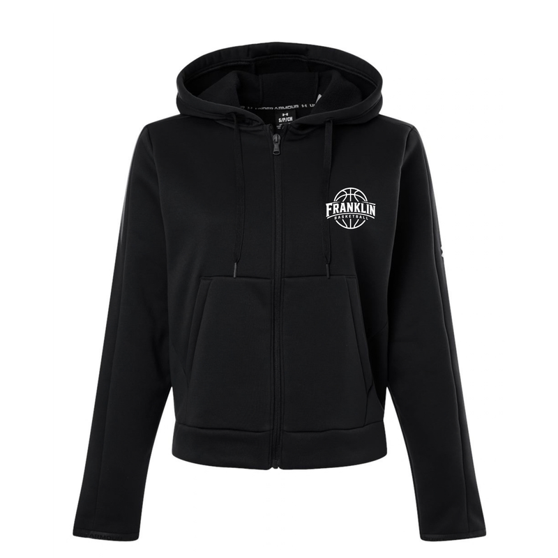 UA SABERS Women's Fleece Pro Hooded Full-Zip