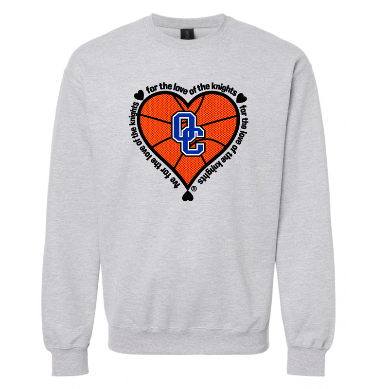 For the Love of the KNIGHTS Crewneck Sweatshirt