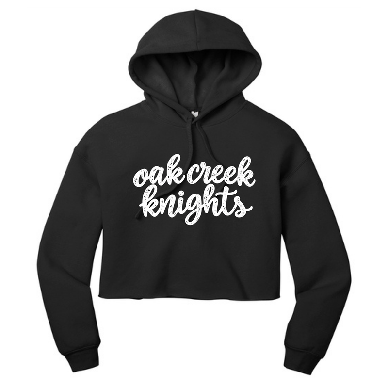 Women’s Cropped Fleece Hoodie