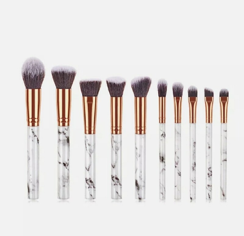 10Pcs Kabuki Make up Brush