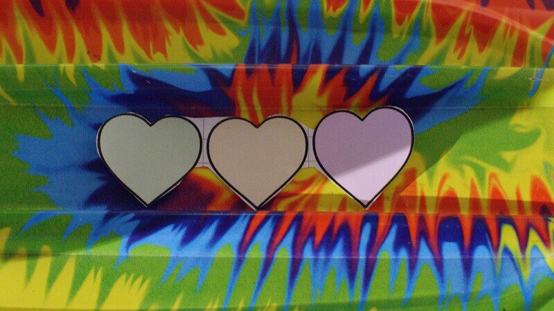 Hearts sticker