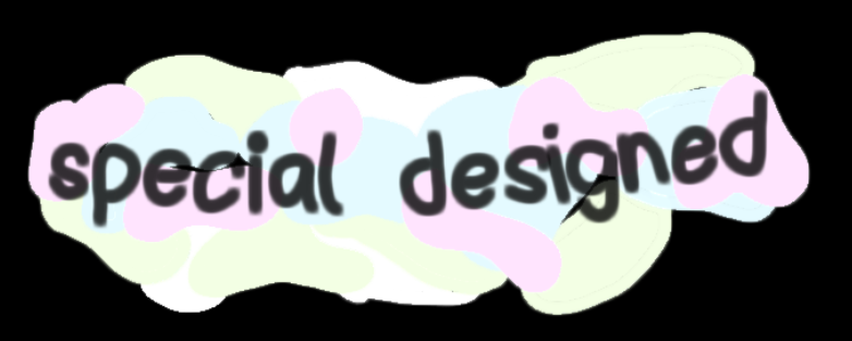 Special designed sticker