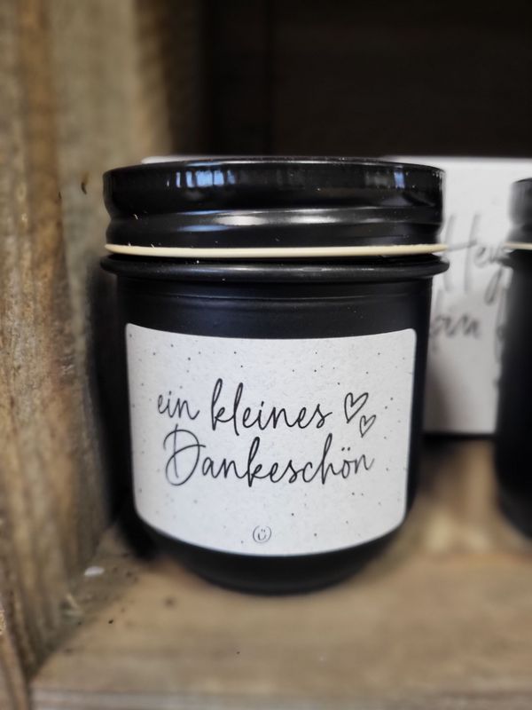 Kerzen mit Spruch