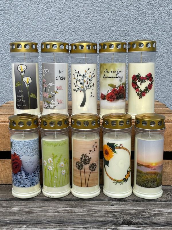 Wochenbrenner mit Motiv