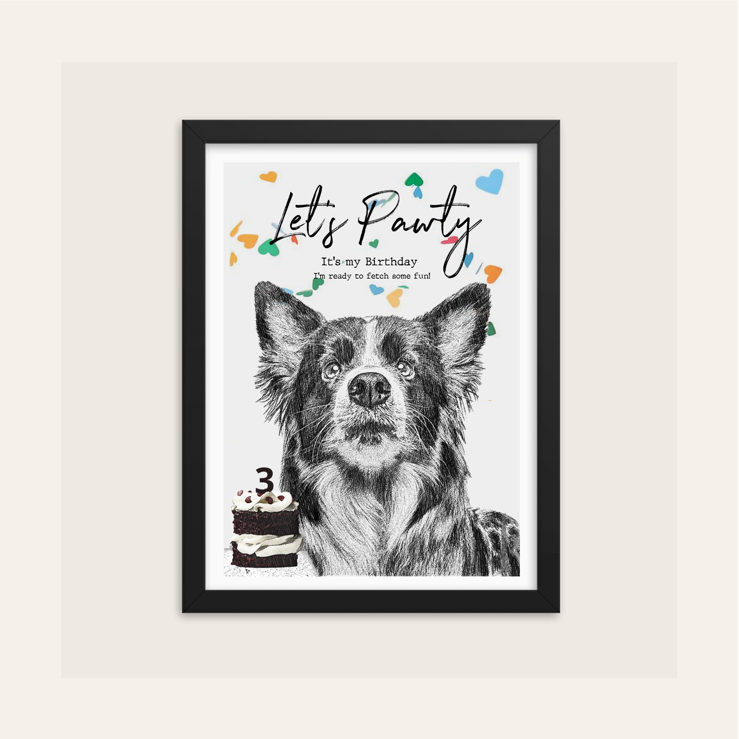 Dog Birthday Sign