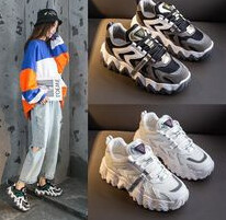 0.00Dad Shoes Women&#39;s 2020 Spring New Style
Korean-style Versatile Athletic Shoes Student
Elevator Shoes 0321