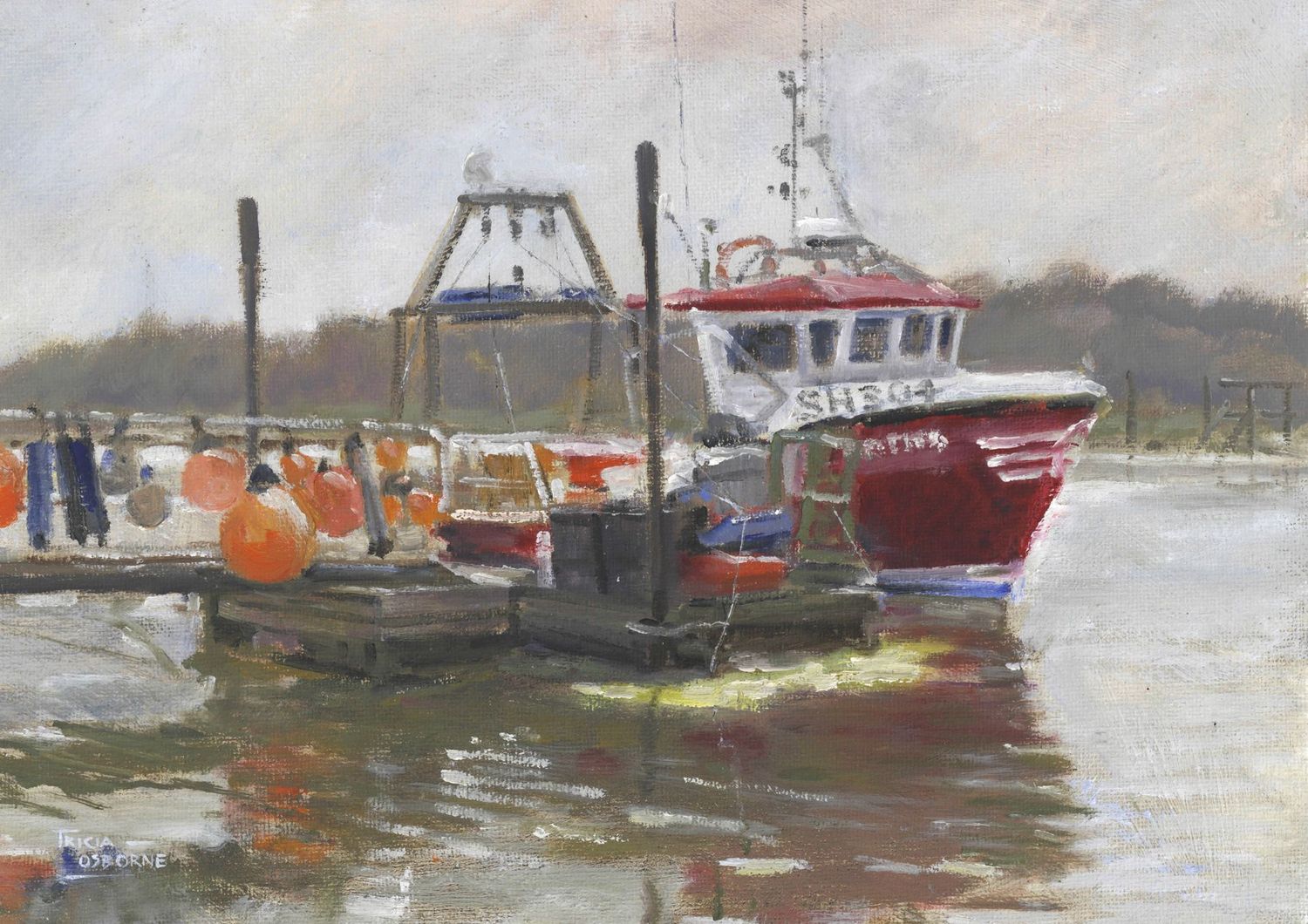shellfish boat 'crofter'