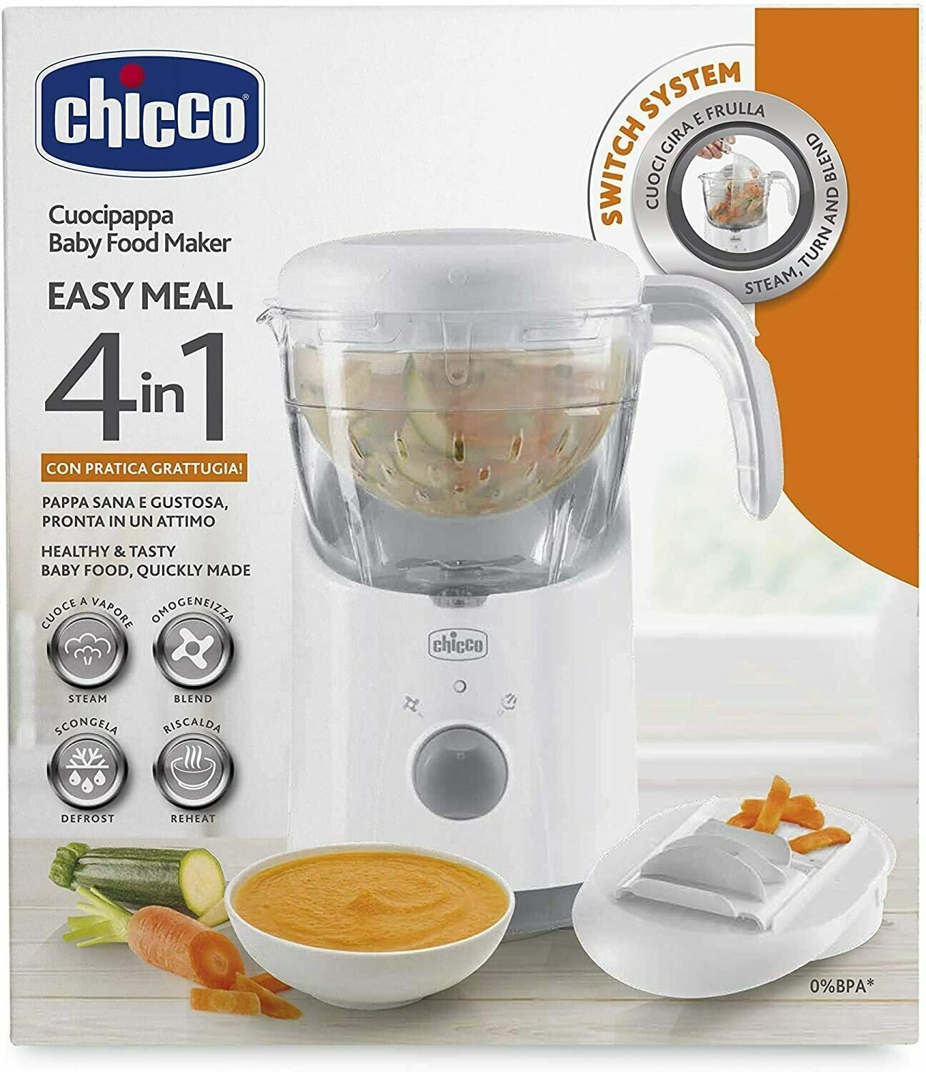 CuociPappa EASY MEAL 4 in 1 CHICCO
