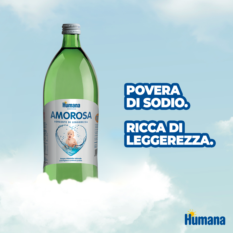 Acqua Amorosa 6x1 litro Humana Italia