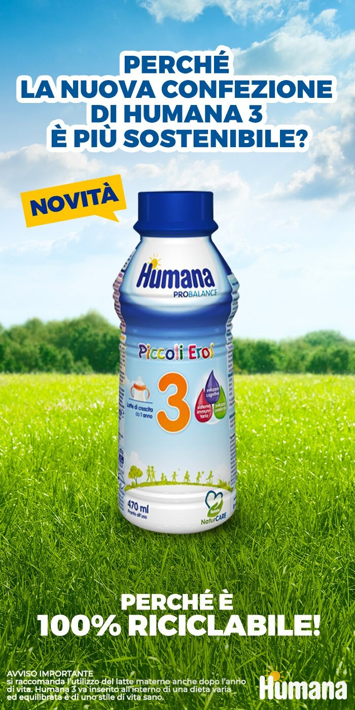 HUMANA - 3 Probalance Liquido - Latte Di Crescita Utilizzabile Da