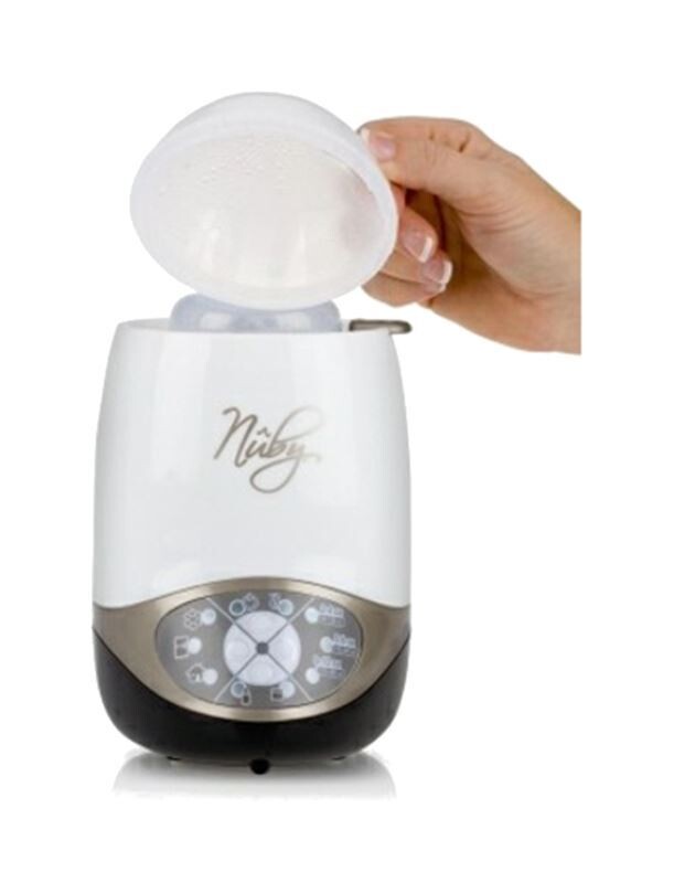 Nuby NT67692 Natural Touch Deluxe Scaldabiberon con Sterilizzatore Programmabile 1 posto