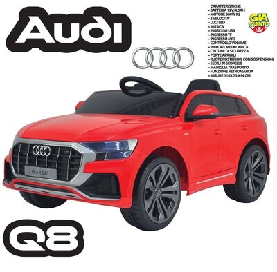 Audi Q8 Giaquinto auto elettrica gioco