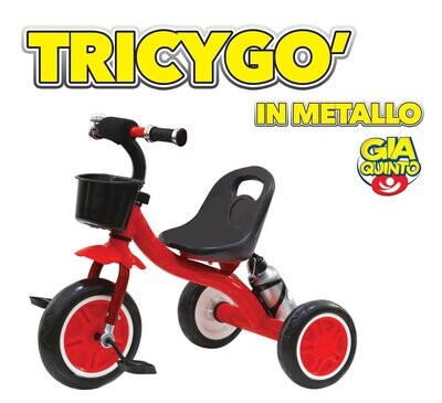 Triciclo per bambini TRICYGO Rosso
