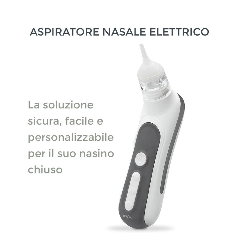 Aspiratore Nasale Elettrico Neonato M7 – 3 Livelli Di Aspirazione, Musica E Luci, Punte In Silicone Alimentare