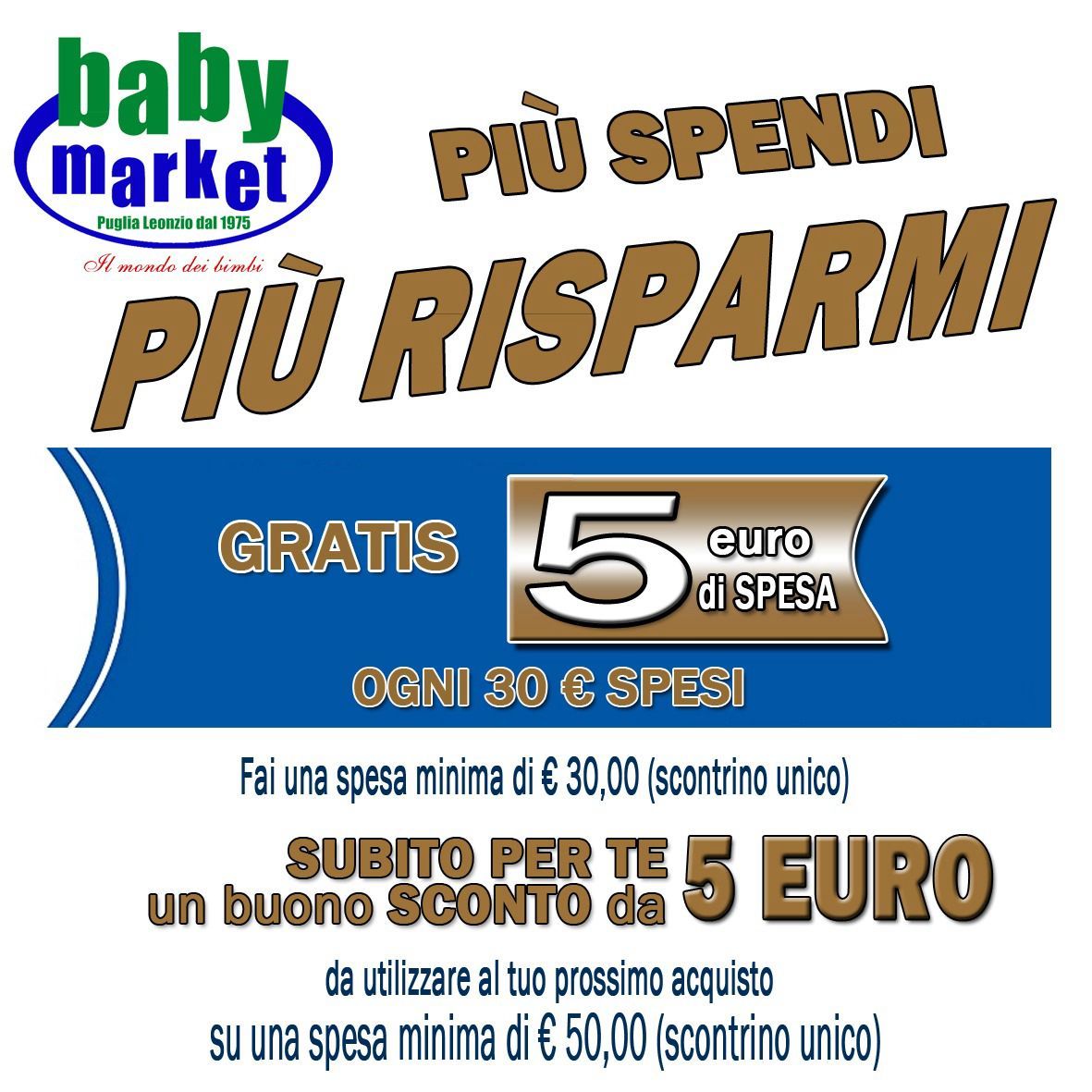 Locandina PIU&#39; SPENDI PIU&#39; RISPARMI