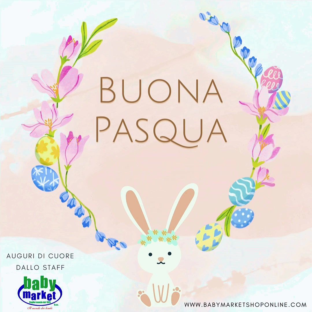 Locandina di Auguri di Buona Pasqua 2025