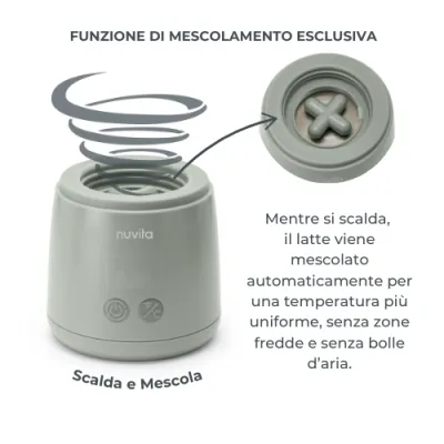 Scaldabiberon portatile universale con funzione Scalda e Mescola Warm&#39;n&#39;Mix