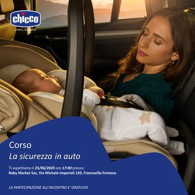 Corso sulla sicurezza in auto Chicco