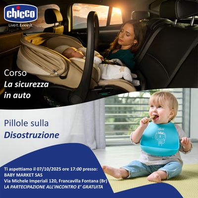 Corso sulla sicurezza in auto Chicco
