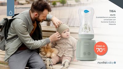 Scaldabiberon Mix70 portatile universale con funzione Scalda e Mescola