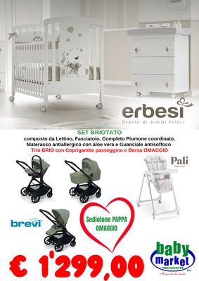 Set cicogna Brio Tato