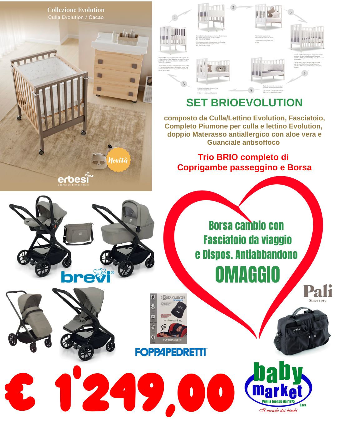 Set cicogna Brio Evolution