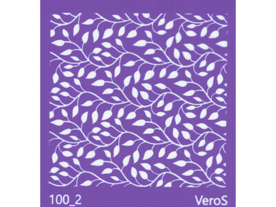 Silkscreen for Polymer Clay, Large Honeysuckle 100_2