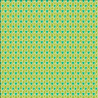 No-Water-Needed Transfer Paper for Polymer Clay VIVID GREEN PATTERN (5.5" x 5.5" inches)